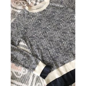 Anthropologie Grey State Relaxed Laura Sweatshirt